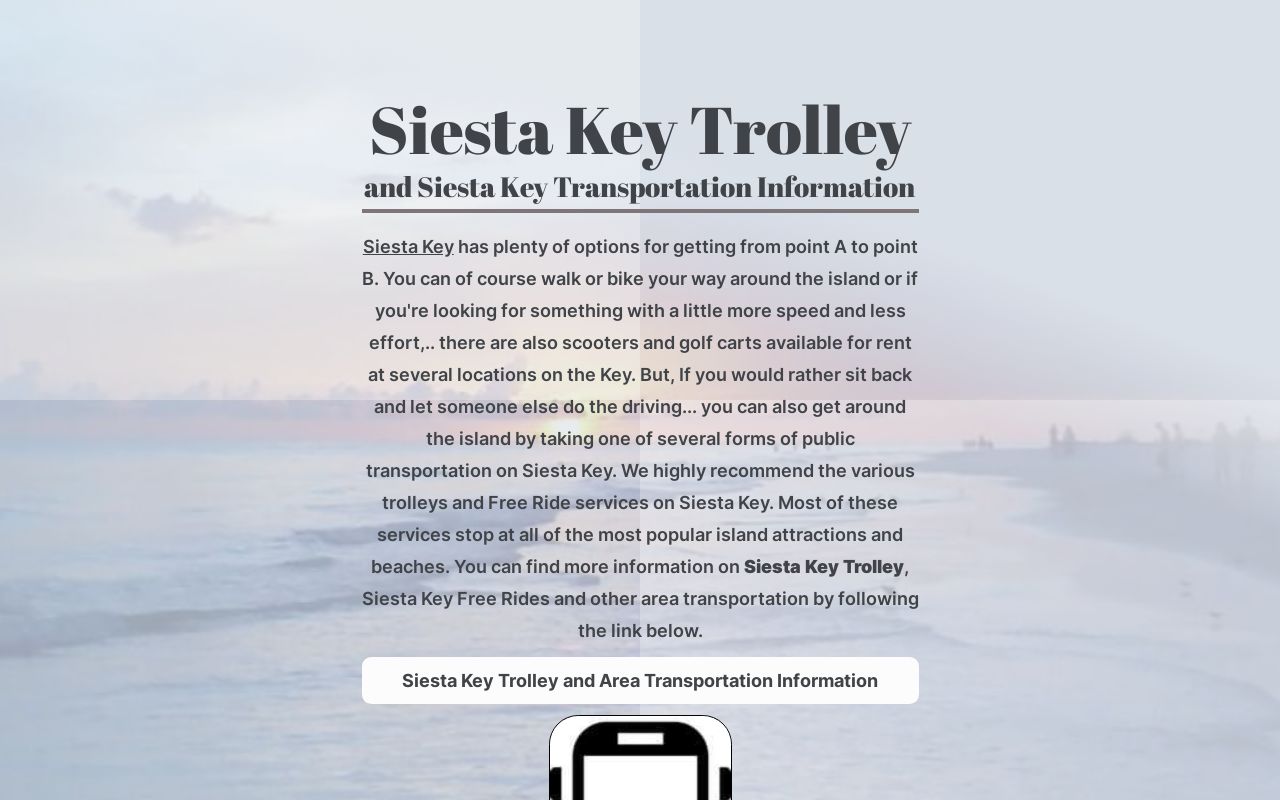 Siesta Key Trolley Transportation Info Siesta Key Rides siesta-key-trolley-transportation-info-siesta-key-rides